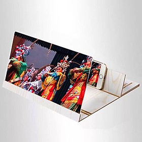 Mua Kính phóng to màn hình 8inch 4D mẫu mới ( Gỗ + Acrylic )