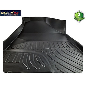 Thảm lót sàn xe ô tô Acura MDX 2014-2019 Nhãn hiệu Macsim chất liệu nhựa TPV cao cấp màu đen