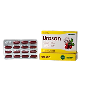 Viên uống giảm viêm đường tiết niệu UROSAN hỗ trợ tiểu đêm tiểu buốt, giảm viêm bàng quang hộp 30 viên - nhathuocdrtam
