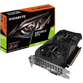 Card đồ họa VGA Gigabyte GeForce GTX 1650 D6 WINDFORCE OC 4G GV-N1656WF2OC-4GD - Hàng Chính Hãng