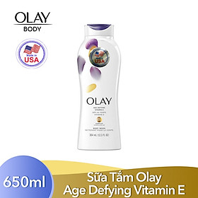 Sữa tắm Olay Body Wash - Age Defying Vitamin E (650ml)