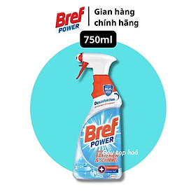 Chai xịt tẩy rửa đa năng Bref Power Kalk & Schumtz 750ml - Nhập khẩu Đức