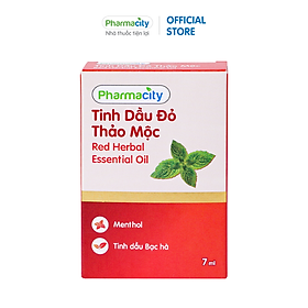 Tinh dầu đỏ thảo mộc Pharmacity (Chai 7ml)