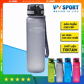 Bình Nước Thể Thao Chất Liệu TriTan UZSPACE - BPA Free An Toàn Cho Sức Khỏe, Chịu nhiệt -20°C~96°C (500ml, 650ml, 1000ml)