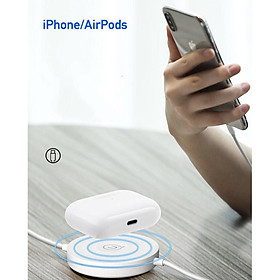 Đế sạc không dây 3in1 cho Iphone/Apple Watch/ Airpods USAMS - AsiaMart