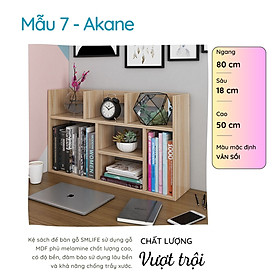 Mua Kệ Sách Để Bàn Phong Cách Hiện Đại Thương Hiệu SMLIFE (Nhiều mẫu  có thể đổi Size và màu sắc)