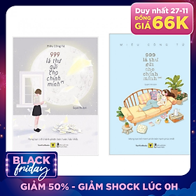 Combo 999 Lá Thư Gửi Cho Chính Mình - Tặng kèm bookmark (Trọn bộ 2 tập)