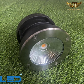 Mua Đèn âm sàn cob RSV65 âm đất 1 mắt led chuyên dùng cho dẫn lối hắt tường  rọi cây cột gọn gàng dùng bộ đổi nguồn 24v