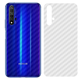 Miếng Dán Mặt Lưng Cacbon Dành Cho Huawei Honor 20 - Hàng Chính Hãng