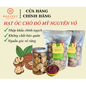 Quả Óc Chó Đỏ Mỹ Nguyên Vỏ Chuẩn Hàng Nhập Khẩu, Date mớ, Tặng dụng cụ tách vỏ