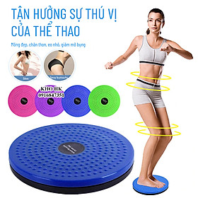 Bàn Xoay Eo Có Bàn Chân, Xoay Eo Giảm Cân - Thiết bị xoay eo thiết bị tập thể dục tiện lợi Làm Đẹp Tại Nhà