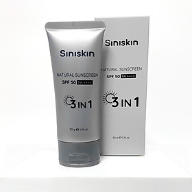 Kem chống nắng tự nhiên Siniskin Natural Sunscreen chất lượng 3in1 50g - kem chống nắng