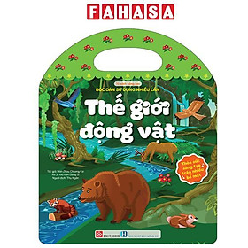 Bóc Dán Sử Dụng Nhiều Lần - Thế Giới Động Vật