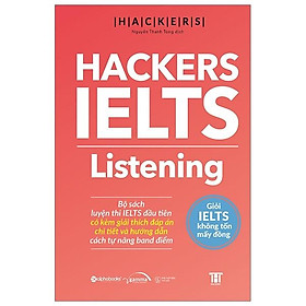 Sách Hackers IELTS : Listening