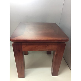 Mua GHẾ Đôn vuông gỗ xoan đào (làm ghế thắp nhang  ghế ngồi  kê đồ vật trang trí 30 x30 cao 37) HANH1006