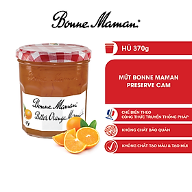 Mứt Bonne Maman Preserve Cam - Hũ 370g