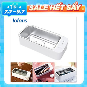 máy làm sạch siêu âm xiaomi Lofans, làm sạch kính và đồ trang sức