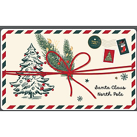 Thiệp Giáng Sinh Meggy's Choice - Santa Claus North Pole