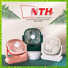 Mua Quạt sạc tích điện để bàn có đèn CMD-205-NTH
