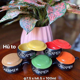 Mua Hũ/cốc caramen  kem  sữa chua sứ có nắp