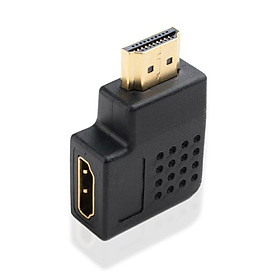 Đầu đổi góc HDMI 90 độ cong khuỷu tay chuẩn M/F