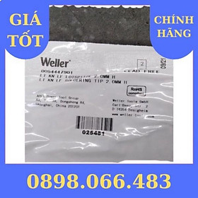 Mua đầu mũi hàn weller loại 2.0mm