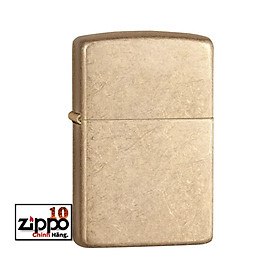 Bật lửa Zippo 28496 Tumbled Brass Armor - Chính hãng 100%