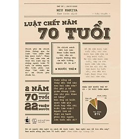 Sách - Luật Chết Năm 70 Tuổi (tặng kèm bookmark)