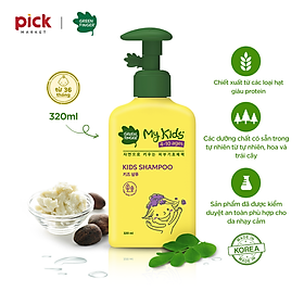 Dầu Gội Bảo Vệ Da Đầu Cho Trẻ em Greenfinger MyKids Shampoo 320ml