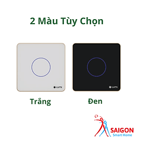 Công Tắc Thông Minh Luto 1 Nút/ Hàng Chính Hãng