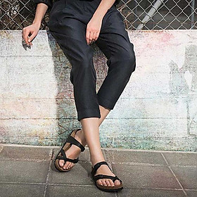 Dép đế trấu xỏ ngón cá tính