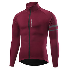 Áo khoác đi xe đạp dành cho nam Wosawe Bo284 chống nắng dài tay, chắn gió MTB