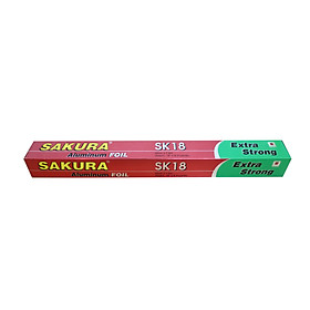 Mua Giấy bạc nướng / Nhôm lá mỏng Sakura SK 18 8936009562077 - Tuyền Hưng Phú