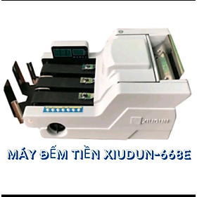 máy đếm tiền ngân hàng xindun 668E, đa chức năng, siêu bền