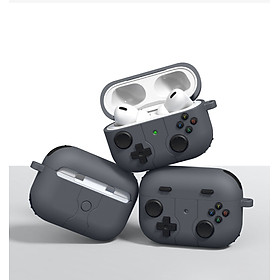 Mua Case vỏ ốp bọc tai nghe dành cho Airpods 4  airpod Pro 2 silicon kèm móc kim loại - HÀNG CHÍNH HÃNG