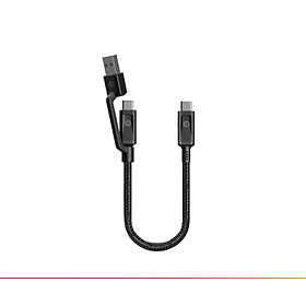 Mua Dây cáp hai đầu Mazer USB-A+C to USB-C Cable 1.5M - hàng nhập khẩu