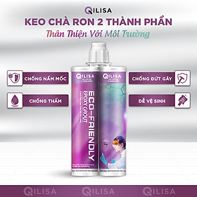 Hình ảnh Keo Chà Ron Qilisa Epoxy 2 Thành Phần 400ml ( Chống Thấm - Bám Bụi)