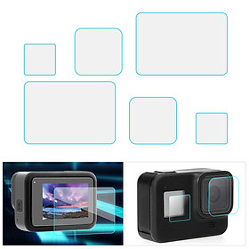 6 miếng cường lực bảo vệ màn hình cho máy ảnh GoPro Hero 8