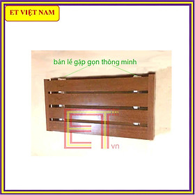 Mua Bàn treo ban công - gập gọn thông minh  thương hiệu ALUMODE nhôm gỗ cao cấp  không lão hóa do nắng  bảo vệ môi trường