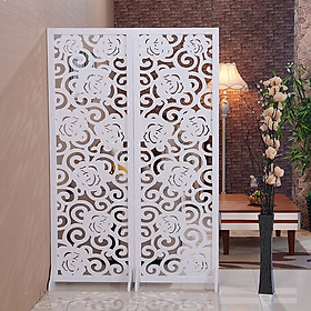 Mua Vách bình phong di động Hoa Hồng bộ 2 tấm