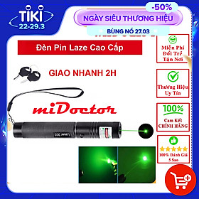Đèn Pin Laze miDoctor Cao Cấp SD Lazer 303 Full Hộp - Chính Hãng