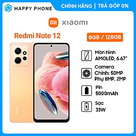 Điện thoại Xiaomi Redmi Note 12 (8GB/128GB) - Hàng chính hãng