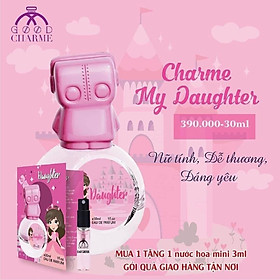 Nước Hoa Trẻ Em CHARME MY DAUGHTER Hương Thơm Đáng Yêu Nhẹ Nhàng An Toàn