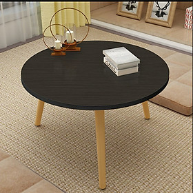 Mua Bàn trà  bàn sofa tròn trắng 60x50  bàn cafe phòng khách  bàn coffee  bàn gỗ MDF chất lượng