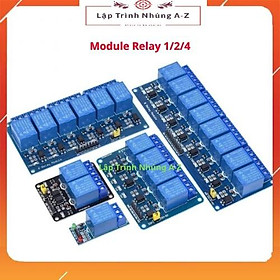 Mua  Lập Trình Nhúng A-Z  G24  Module Relay 1/2/4 Kênh 5V