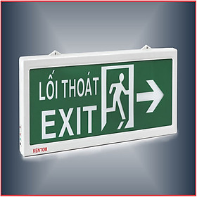 ĐÈN THOÁT HIỂM EXIT LIGHT KT-110 KENTOM (1 MẶT)