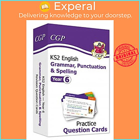 Sách - New KS2 English Practice Question Cards: Grammar, Punctuation & Spelling - Y by CGP Books (UK edition, hardcover)