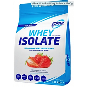 Hình ảnh Sữa tăng cơ giảm mỡ 6PAK Whey Isolate 1,8kg Hỗ trợ tăng cơ giảm mỡ giảm mỡ thừa cho người tập thể hình và thể thao - Trec Nutrition