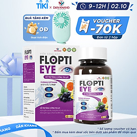 Viên Uống Sáng Mắt Flopti Eye Dân Khang Giảm Khô Mắt, Mờ Mắt