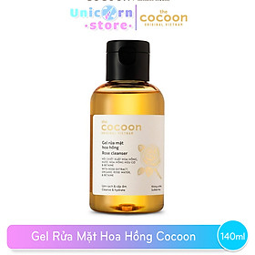 Gel Rửa Mặt Hoa Hồng Cocoon 140ml